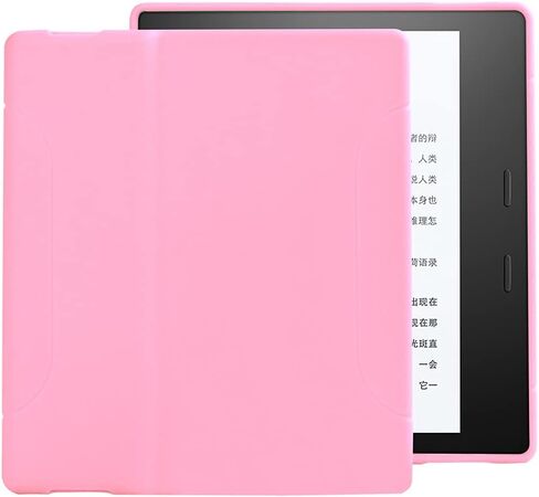 حافظة Young me Kindle Oasis (الجيل التاسع، إصدار 2017) - حافظة حماية من جل TPU تناسب نحيف لقارئ Kindle Oasis الإلكتروني الجديد كليًا مقاس 7 بوصات (أسود) in Kuwait