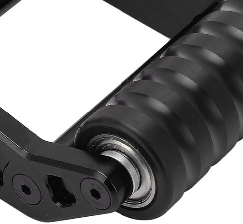 RC الخلفية العجلة ، RC خلفي شريط البار التجميع الألومنيوم سبيكة قابلة للتعديل العجلة القابلة للتعديل ل LOSI LMT المحور الصلبة 4WD LOS04022 1/8 CAR (الفضة) in Saudi Arabia