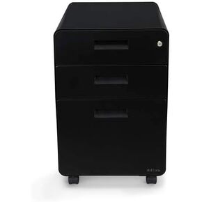 3-Drawer File Cabinet, Rolling (Industrial Style) by Uplift Desk