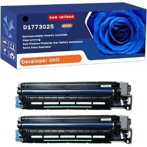 D1773025 Developer Unit Compatible for Ricoh MP C2003 MP C2503 Printers, Print Up to 90000 Pages, Bright Colors (1 Pack Cyan)