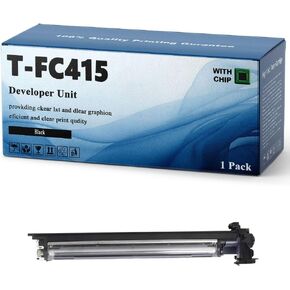 Compatible T-FC415 Developer Unit for Toshiba 2510AC 2515AC 3015AC 3515AC 4515AC 5015AC Printer,High Yield 60000 Pages(1pack Black)