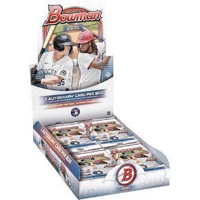 2025 Bowman Baseball Hobby Trading Card Box (1 One Chrome Autograph Per Box Per Hobby Box)
