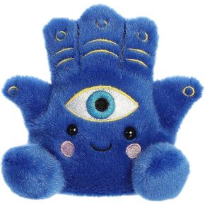 Aurora® Adorable Palm Pals™ Farah Hamsa™ Stuffed Animal - Pocket-Sized Play - Collectable Fun - Blue 5 Inches