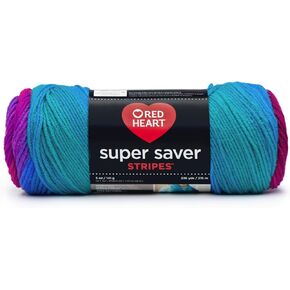 Red Heart Yarn Super Saver Stripes Polo Stripe in Kuwait