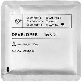 Compatible DV512 Developer Powder for C554 C224 C284 C364 C454 A2XN0KD Iron Powder Photocopy Machine(1Set 4PCS)