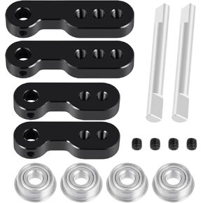Aluminum Alloy Servo Steering Fixing Mount for Tamiya 1/10 Clod Buster 4×4×4 RC Car Upgrades Accessories (#A1)
