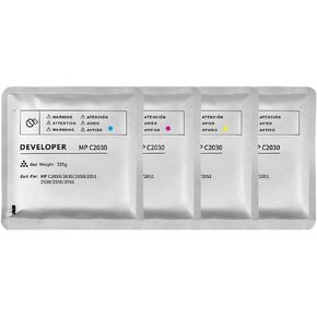 Compatible Developer for Aficio MPC2030 C2050 C2550 C2051 C2551 C2530 Iron Ink 225g(Cyan)