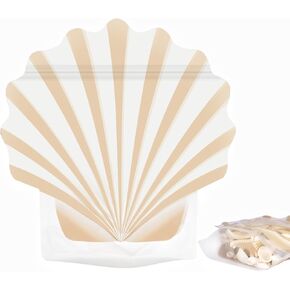 Luvlewen 20pcs Seashell Bags, Hangover Recovery Kit Bags, Beach Party Favor Bags