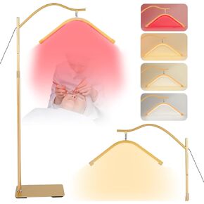 مصباح أرضي LASH LED LED لتمديدات الرموش ، مصباح علاج الضوء الأحمر ، مصباح للضوء الحمر