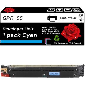 GPR-55 Developer Unit Compatible for Canon imageRUNNER Advance C5535i C5535iII C5535iIII C5540i C5540iII C5540iIII Printers (4-Pack BK/C/M/Y)