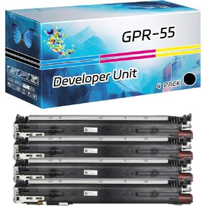 GPR-55 Developer Unit Compatible for Canon imageRUNNER Advance C5550iIII C5560i C5560iII C5560iIII DX6000i DXC5735i DXC5740i DXC5750i Printers (1 Pack Yellow)