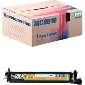 Compatible for Lexmark C2240 C2325 C2325dw C2425dw C2535 C2535dw CS421dn CS521 CX421 Printers, 78C0D10 78C0D20 78C0D30 78C0D40 Developer Unit ,High Yield 125000 Pages (Magenta)