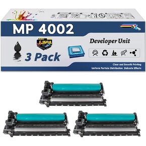 MP 4002 Developer Unit is Compatible for Savin 9040B 9050 9050B MP 4002SP MP 5002 MP 5002SP Printers, with a Capacity of 250000 Pages and a Very Good Printing Experience (3 Pack Black)