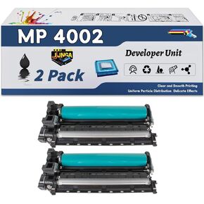 MP 4002 Developer Unit is Compatible for Lanier LD040B LD050B MP 4002SP MP 5002 MP 5002SP Printers, with a Capacity of 250000 Pages and a Very Good Printing Experience (4 Pack Black)