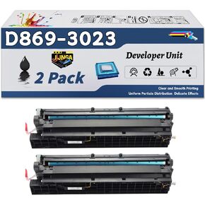 D869-3023 Developer Unit is Compatible for Ricoh MP 2554SP 3053 3554SP 4054SP 4055SP 5054SP 5055SP 6054SP Printers (2-Pack Black)