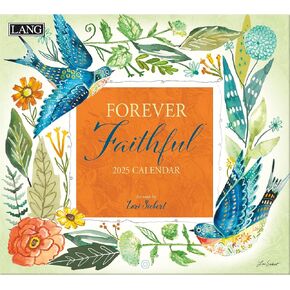 Lang Companies, Forever Faithful 2026 Wall Calendar by Lori Siebert, 13.4'' X 12'', 12-Month Calendar with Stapled Binding