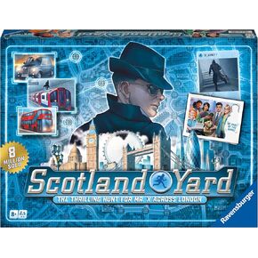 Ravensburger Scotland Yard - 27514 - ألعاب لوحة الإستراتيجية العائلية للأطفال والكبار الذين تتراوح أعمارهم بين 2 إلى 6 لاعبين