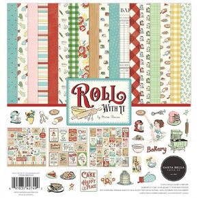 Echo Park Paper Carta Bella Collection Kit 12"X12"-Roll with It