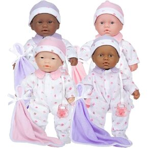 JC Toys 11" Lots to Love Babies - Set of 4