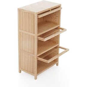 Odoria 1/12 Miniature Cabinet Dollhouse Furniture Accessories