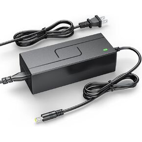 42V 2A Electric Scooter Charger for GOTRAX GXL V2, Apex, G4, G3, G2, Glider, XR Elite, XR Ultra, Astro, Tour XP, Eclipse, Fusion Scooters, 9.8Ft Power Supply Adapter for 36V Lithium Battery