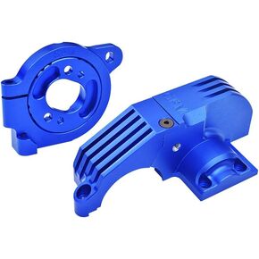 GPM Redesigned 7075 Alloy Adjustable Motor Mounts & Main Gear Cover for TRAXXAS 1/8 6S Maxx Slash 1/10 Maxx W/WideMaxx (Red)