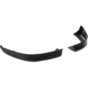 Spoiler Separator, Car Front Bumper Splitter Lip Spoiler Body Kit Diffuser Protector Auto Accessories Compatible with Mitsubishi Lancer 2008-2018 Black