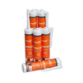 À LA MAISON CEILINGS Instant Grab - Ceiling Tile, Wall Panel & Crown Molding Adhesive - High-Strength, Water-Resistant Glue for Indoor/Outdoor Use - Easy-Apply, Quick-Bond Formula (4-Pack)