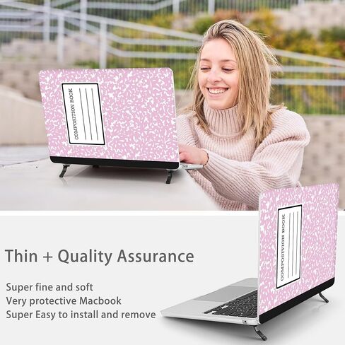 علبة Tuiklol لـ MacBook Air 15 Inch 2025 2024 2023 Model A3241 M4 / M3 A3114 / M2 A2941 ، علبة قذيفة صلبة مع غطاء لوحة مفاتيح لغطاء Macbook Air 15.3 '، in Saudi Arabia