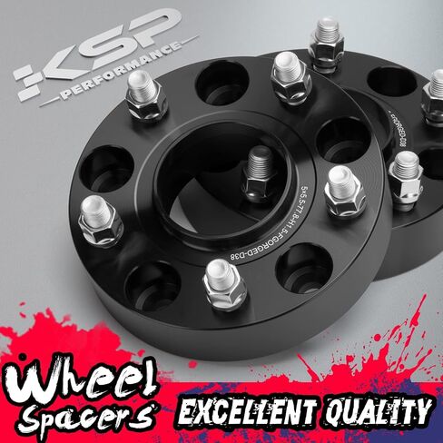 KSP 1.5" Ram 1500 Wheel Spacers, 4pcs 2002-2010 Dodge Ram 1500 Forged Rim Spacer with 9/16-18 Stud 77.8mm Hub Bore, 5x5.5 to 5x5.5 Durable Spacers with Hub Lip for Durango 2004-2009&Dakota 2005-2011 in Saudi Arabia