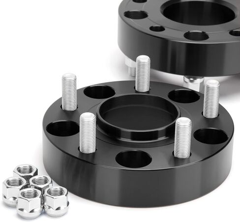 KSP 1.5" Ram 1500 Wheel Spacers, 4pcs 2002-2010 Dodge Ram 1500 Forged Rim Spacer with 9/16-18 Stud 77.8mm Hub Bore, 5x5.5 to 5x5.5 Durable Spacers with Hub Lip for Durango 2004-2009&Dakota 2005-2011 in Saudi Arabia