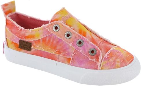 Blowfish Kids Girls Play-k Sneaker, Off White Flower Power, 2 Little Kid in Saudi Arabia