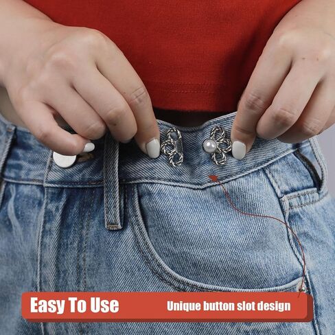 Pants Tightener for Waist Women Jean Tightening Clips Jean Pins to Make Waist Smaller Adjust Waist Clips Pant Pins in Saudi Arabia