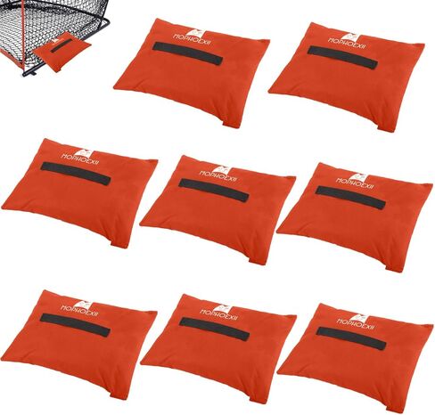 Set of 4 Extra Large Sports Anchor Sand Bags, Portable Weighted Anchors, Goal Frame Sandbags for Baseball Nets, Soccer Goals, Golf Nets, Football Nets, Hockey Nets in Saudi Arabia