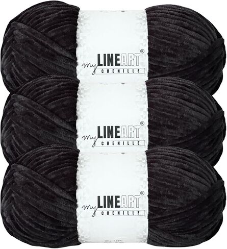 Soft Velvet Yarn Chenille Crocheting Baby Blanket Yarn for Knitting 100 gr, 120m (132 yds) Amigurumi in Saudi Arabia