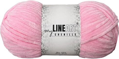 Soft Velvet Yarn Chenille Crocheting Baby Blanket Yarn for Knitting 100 gr, 120m (132 yds) Amigurumi in Saudi Arabia