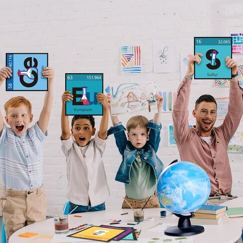 10 PCS Science Classroom Decoration Banner and Poster for Assustist Scientist Bulletin Phulletin Poard Science Science Scients Clutout for Amber Middle Preschool Supplies (Colorful) in Kuwait