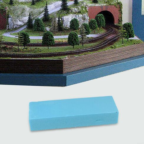 Craft Board Foam DIY Landscape Scenery Building DIY Model Material, High Density Rectangle Landscaping Block Diorama Base Foam Board Blue for Hobby Arts Crafts Accessory(30 * 40 * 5cm) in Kuwait
