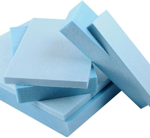 Craft Board Foam DIY Landscape Scenery Building DIY Model Material, High Density Rectangle Landscaping Block Diorama Base Foam Board Blue for Hobby Arts Crafts Accessory(30 * 40 * 5cm) in Kuwait