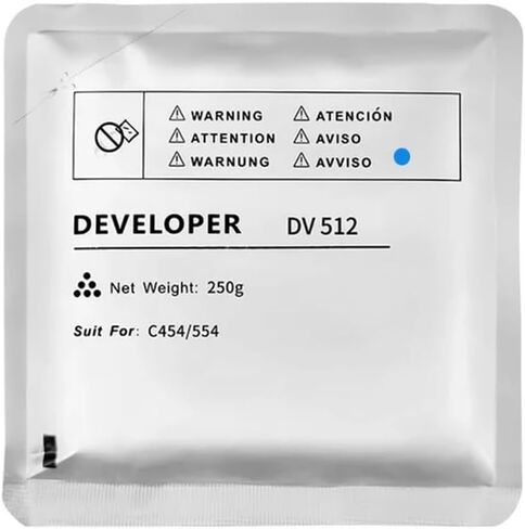 Compatible DV512 Developer Powder for C554 C224 C284 C364 C454 A2XN0KD Iron Powder Photocopy Machine(1Set 4PCS) in Saudi Arabia