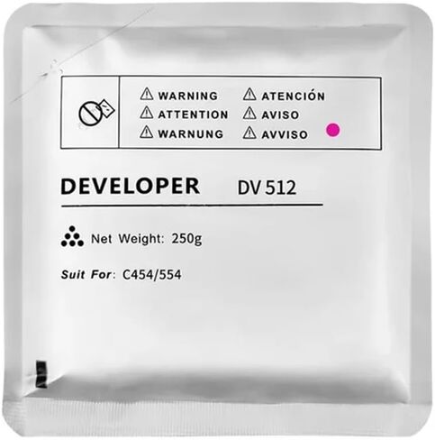 Compatible DV512 Developer Powder for C554 C224 C284 C364 C454 A2XN0KD Iron Powder Photocopy Machine(1Set 4PCS) in Saudi Arabia