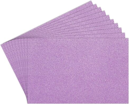 Rebower 12pcs Foam Sheets Plage Glitter Foam Arts Paper 12 × 8 × 5/64 بوصة [لمشروع الحرف اليدوية ، سكرابوكينغ ، DIY ، الحرف اليدوية ، الأزياء] -30 سم × 20 سم × 2 مم / برتقالي in Saudi Arabia