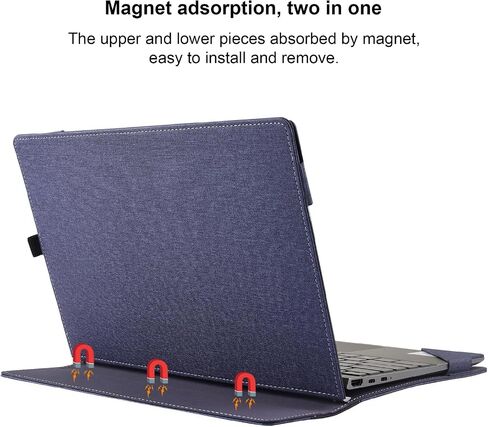 غطاء حالة الكمبيوتر المحمول لـ Lenovo Yoga Slim 9i Gen 10 14 بوصة متوافقة مع اليوغا 9 2-in-1 14ill10 [do model] دفتر دفتر الحاسوب ، ثقب تبديد الحرارة (الأزرق) in Kuwait
