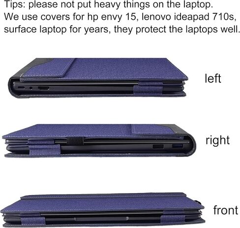 غطاء حالة الكمبيوتر المحمول لـ Lenovo Yoga Slim 9i Gen 10 14 بوصة متوافقة مع اليوغا 9 2-in-1 14ill10 [do model] دفتر دفتر الحاسوب ، ثقب تبديد الحرارة (الأزرق) in Kuwait