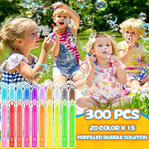 32 قطعة من 8 ألوان من فقاعات النيون المفضلة للحفلات للأطفال، عصا فقاعات النجوم الصغيرة مجمعة في صندوق هدايا كحشوة لحقائب الهدايا، هدايا للفصل الدراسي، لعبة جوائز الكرنفال، هدايا عيد الميلاد، مستلزمات الحفلات للأطفال الصغار in Kuwait