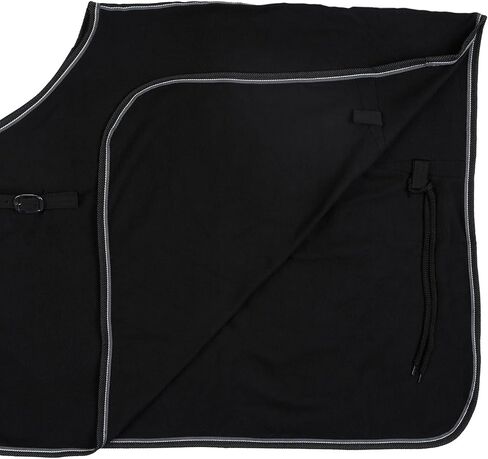 HORZE Kiel Fleece Quarter Sheet - Dark Red - Horse in Kuwait