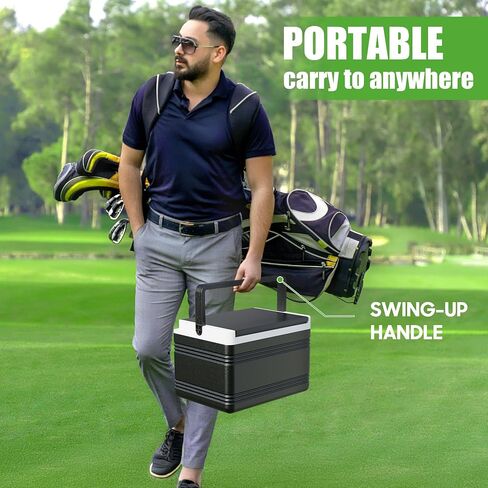 مبرد ثلج لعربة الجولف العالمية مع مجموعة دعامة تثبيت تناسب سيارة Yamaha Club وEZGO، صندوق ثلج محمول لعربة الجولف يبرد 48 ساعة 102588101 103886801 in Saudi Arabia