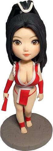 Custom Bobblehead – Personalized Bobbleheads Customized from Your Photo with AI Cartoon Style Handmade Full Body Action Figure Unique Gift for Fans, Boyfriend, Family (5inch) in Saudi Arabia