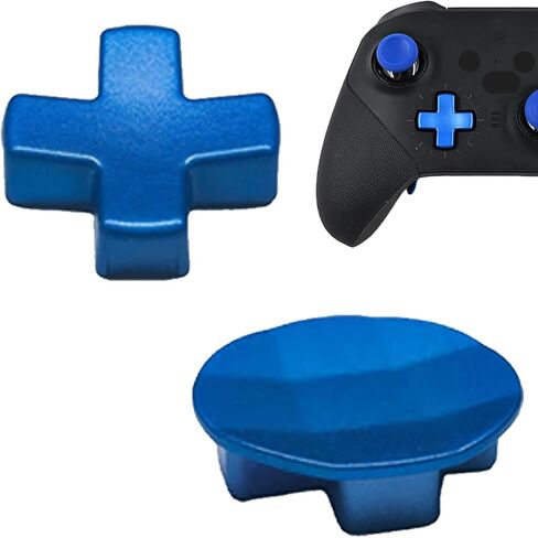 2 Pcs Metal D-pads for Xbox One Elite Series 2 ,Replacement Parts Directional Pad Kits for Xbox One Elite/Xbox One Elite Series 2/ Xbox Elite 2 Core Controller(Blue) in Saudi Arabia