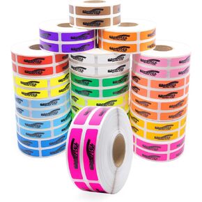 Brand - Custom Printed .375" x 1.625" Custom Stickers - 1000 Labels/Roll | Customizable with Text and Graphics - Use for Business or Personal Projects